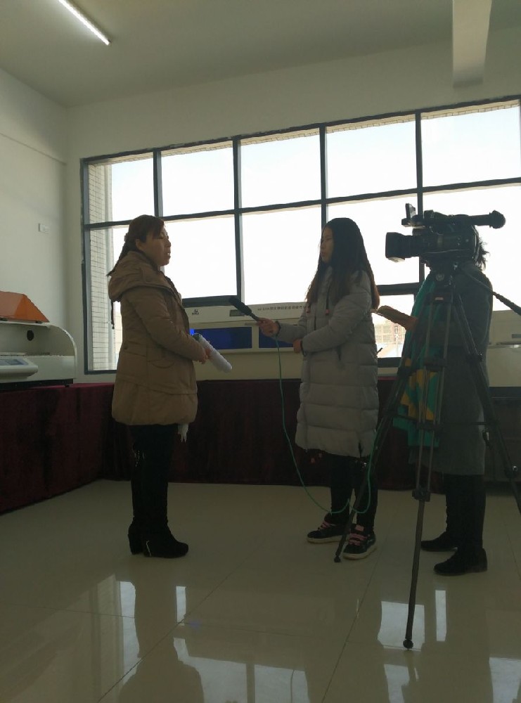 Xiaogan TV Station's Field Interview with a National High tech Enterprise - 