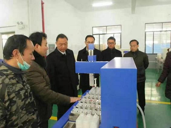 Cheng Tao, a member of the Standing Committee and Vice Mayor of Xiaogan City, inspected 