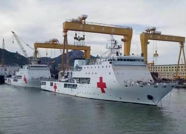 World advanced naval hospital ship equipped with Kuohai Technology frozen slicer
