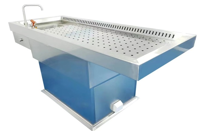 autopsy table